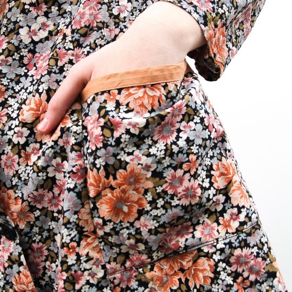 Vintage long floral top - Picture 4 of 6